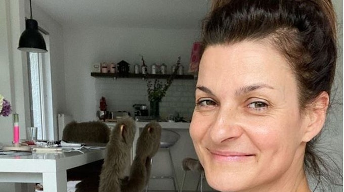 Marlene Lufen vom Sat.1.-„Frühstücksfernsehen“ hat dieses Selfie am 2. August 2021 auf ihrem Instagram-Account veröffentlicht.