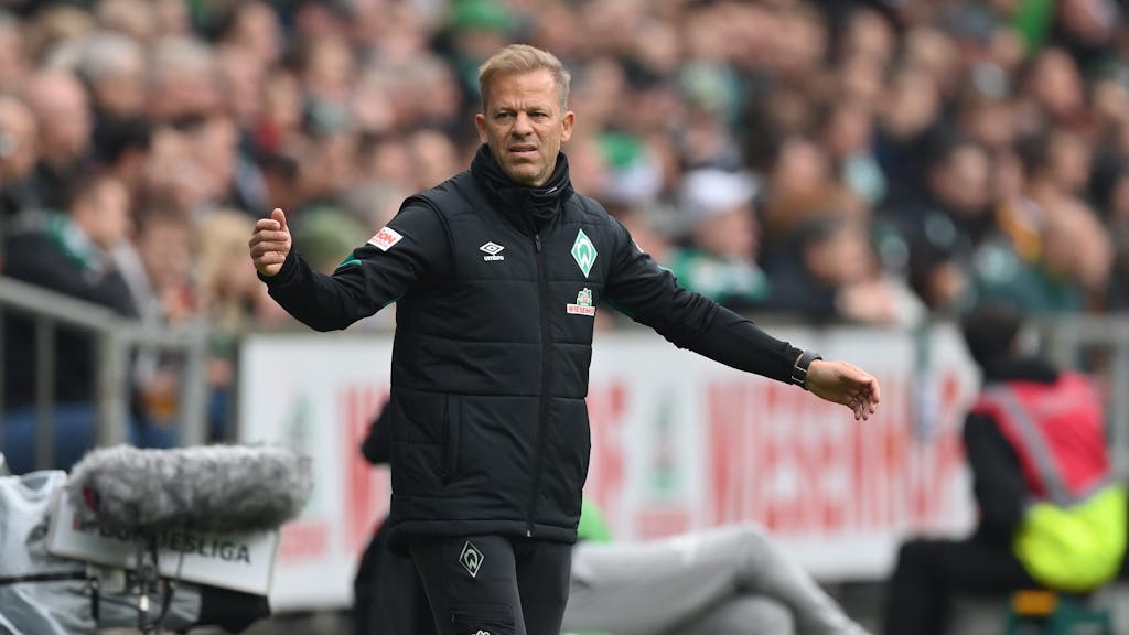 Markus Anfang hadert mit einer Situation als Trainer von Werder Bremen.&nbsp;