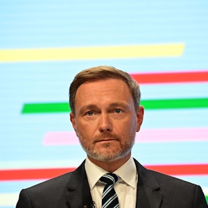 Christian Lindner (FDP) bei der Vorstellung des Koalitionsvertrags am 24. November: Der Vorstand der Partei schlug ihn als Finanzminister vor.