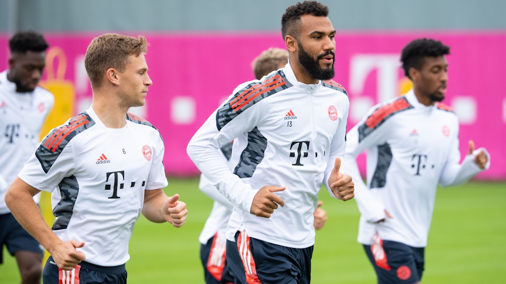 Eric Maxim Choupo-Moting im Training beim FC Bayern.