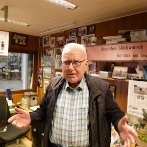 Düsseldorf: Großmarkt-Händler Willi Andree feierte seinen 86. Geburtstag. Seit 43 Jahren führt er seinen Obst- und Gemüsehandel auf dem Düsseldorfer Großmarkt.