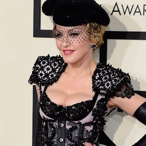 Unser Foto zeigt Sängerin Madonna im Jahr 2015 in Los Angeles (US-Bundesstaat Kalifornien).