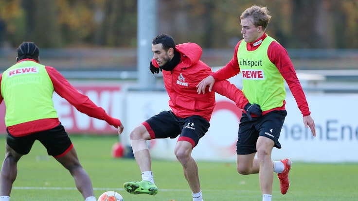 Ellyes Skhiri im Training des 1. FC Köln