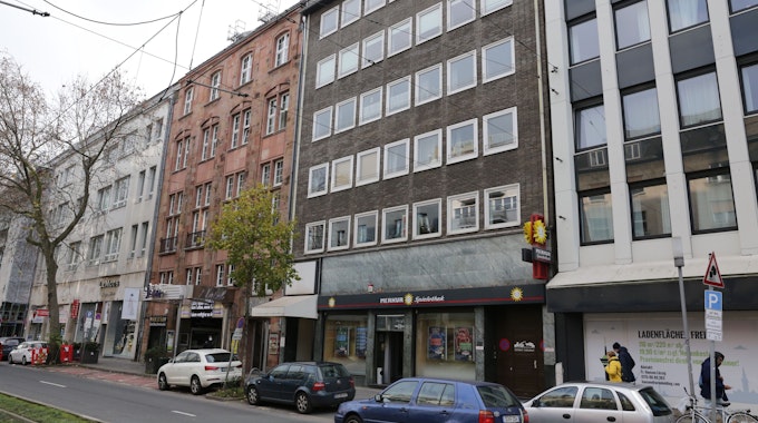 Entführungsfall Theo Albrecht - Haus Graf-Adolf-Straße Nummer 45, in dem er nach der Entführung gefangen gehalten wurde.