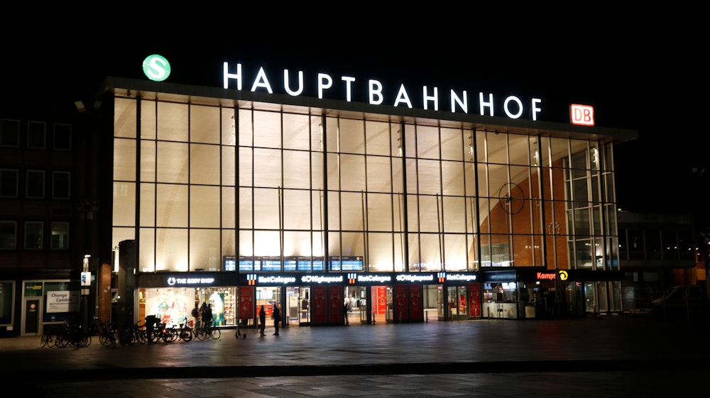 Der Kölner Hauptbahnhof am 29. Oktober 2021.