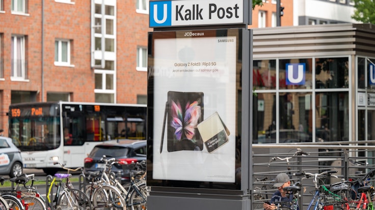 Foto der Haltestelle Kalk Post in Köln