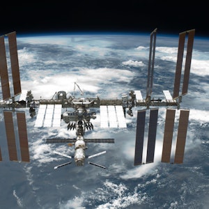 Weltraumschrott bedroht den Einsatz auf der Raumstation (ISS) – hier ein Foto vom 2. Dezember 2021.
