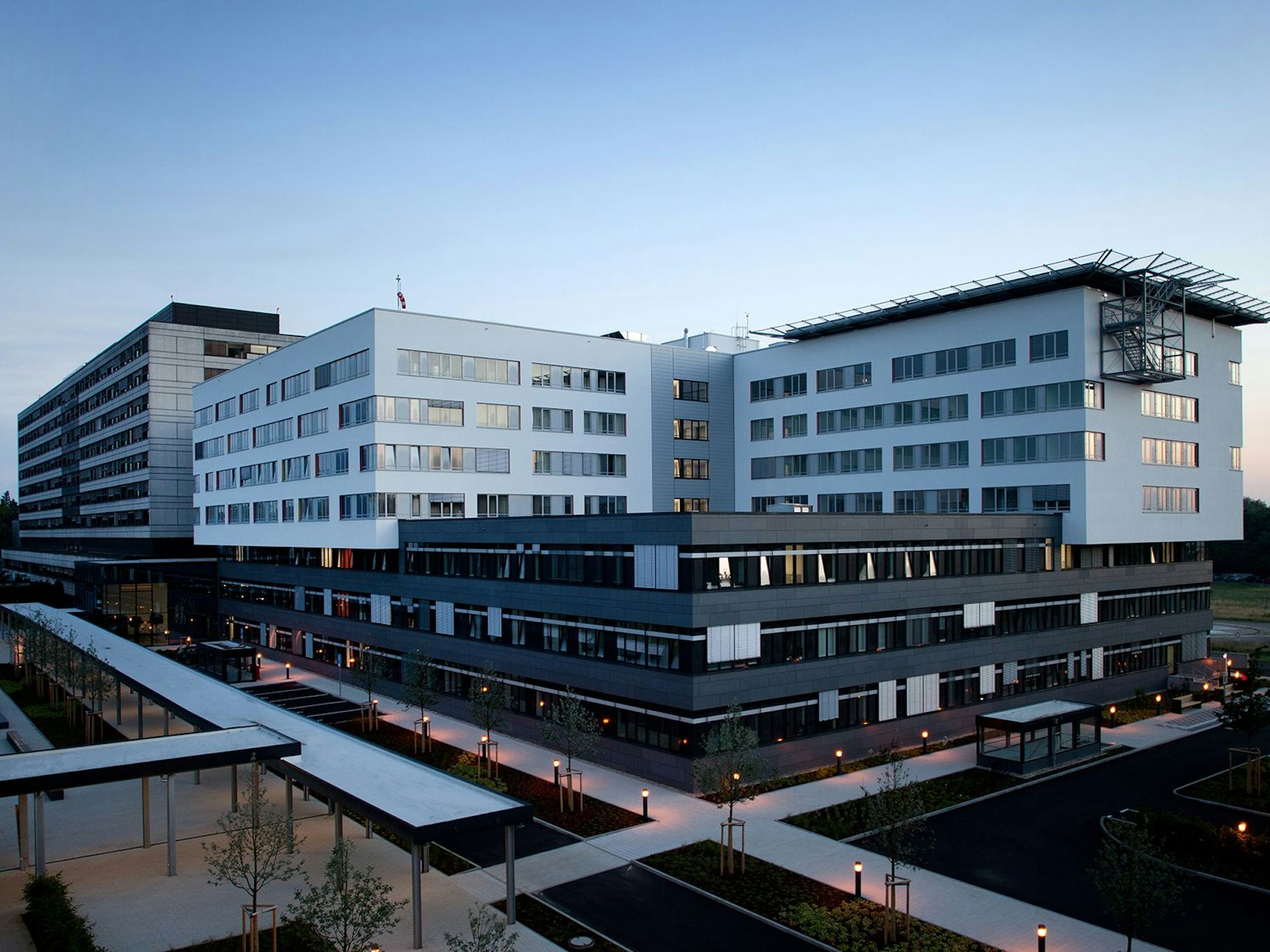 Das Krankenhaus in Köln-Merheim.
