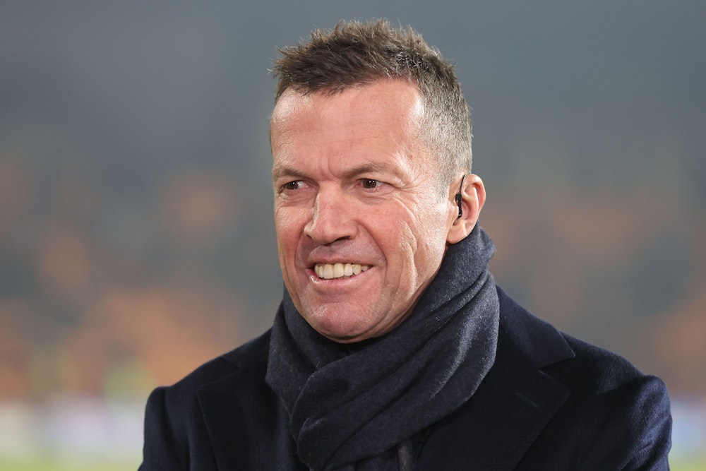 Lothar Matthäus lacht als TV-Experte.