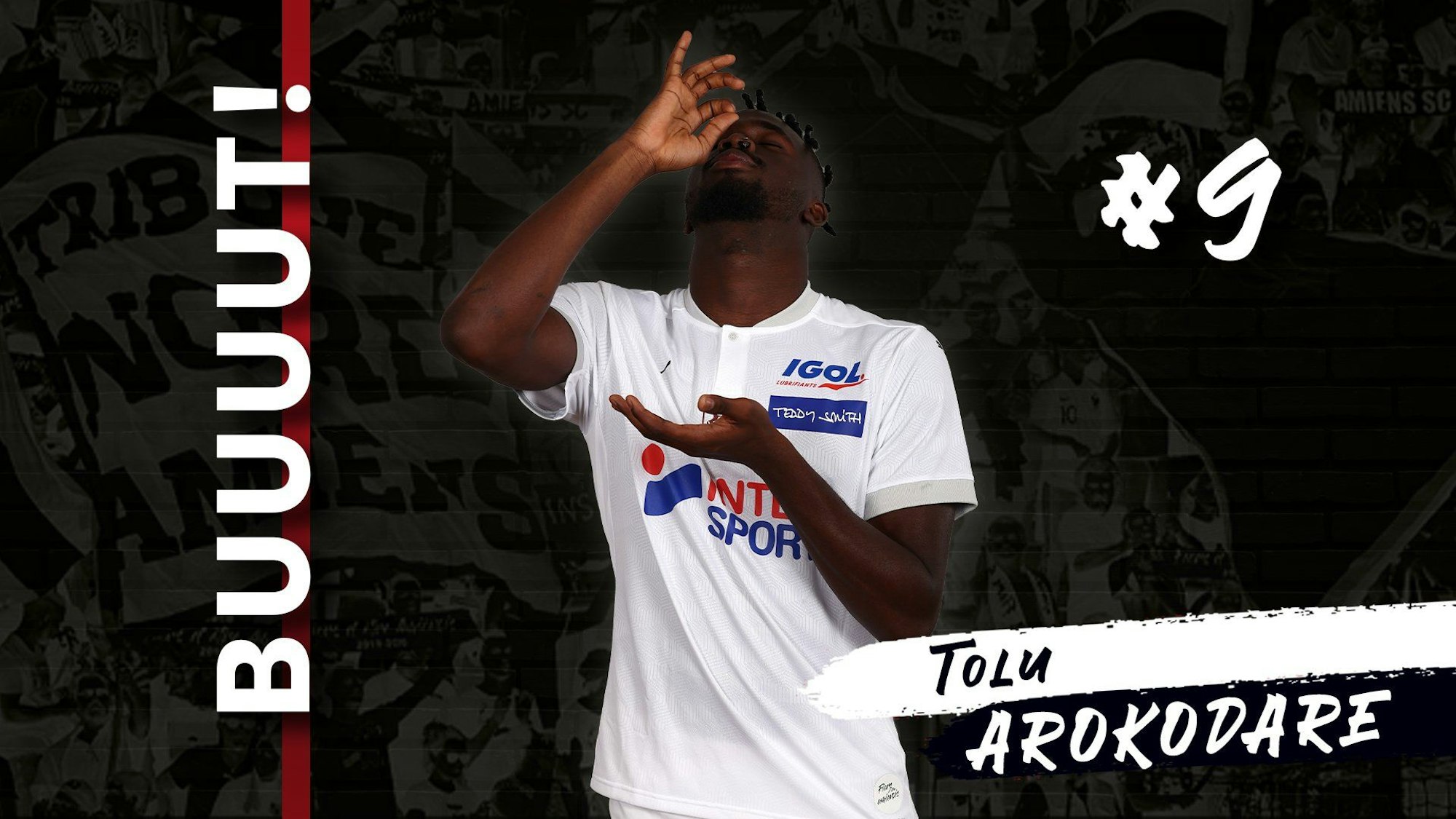 Das 1:0 von Tolu Arokodare feierte sein Klub auf Twitter mit diesem Post.