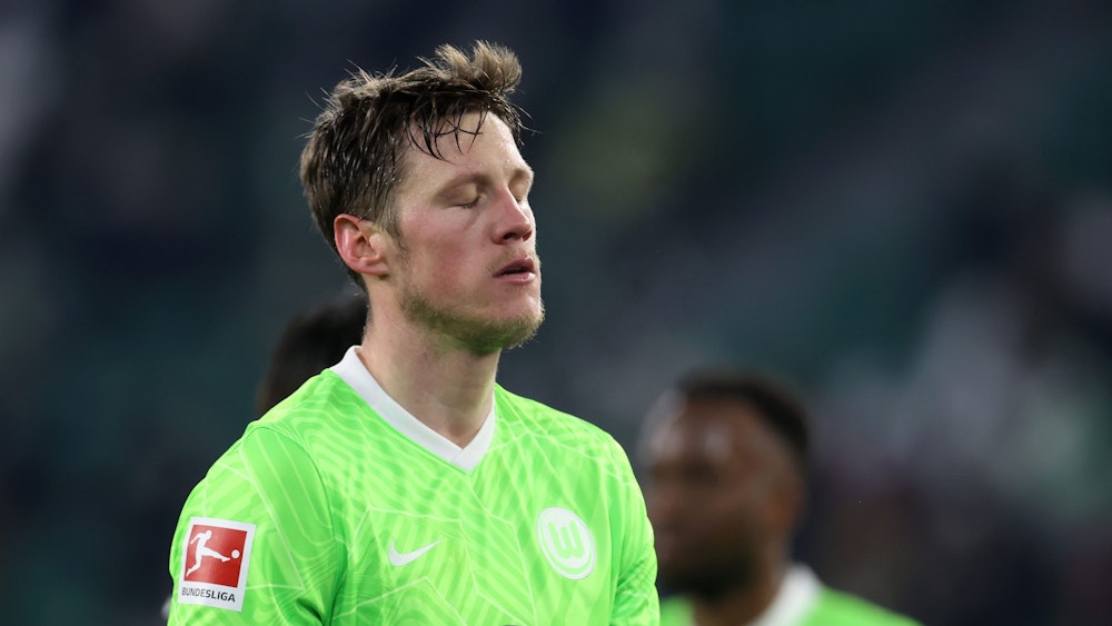 Wout Weghorst enttäuscht im Spiel gegen den 1. FC Köln