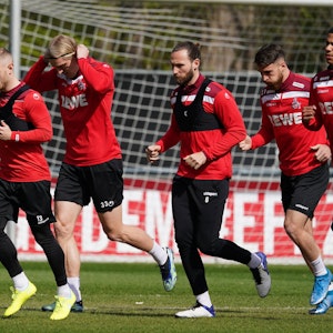 Training beim 1. FC Köln