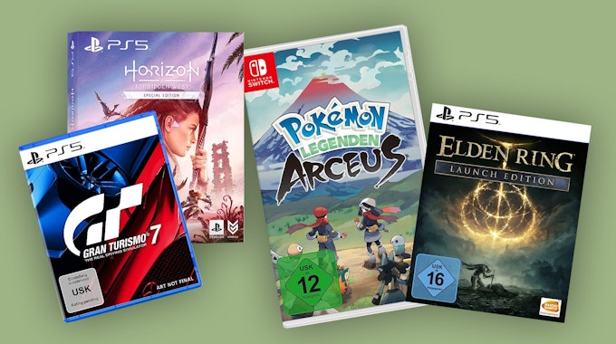Gran Turismo 7, Horizon Forbidden West, Pokémon Legends: Arceus, Elden Ring: Beste Games für 2022