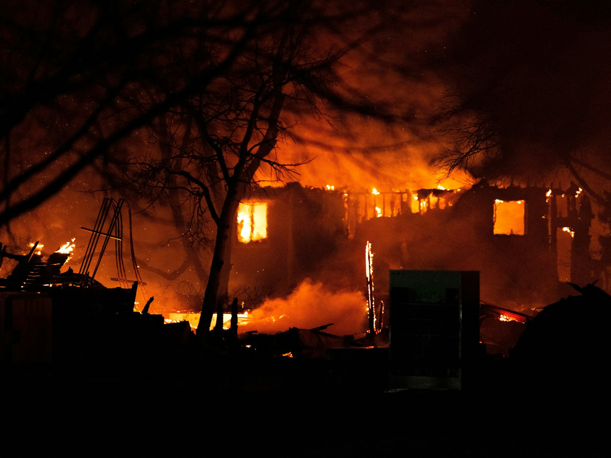 Feuer wüten in Colorado. Der nationale Wetterdienst bezeichnete die Situation als „lebensbedrohlich“.