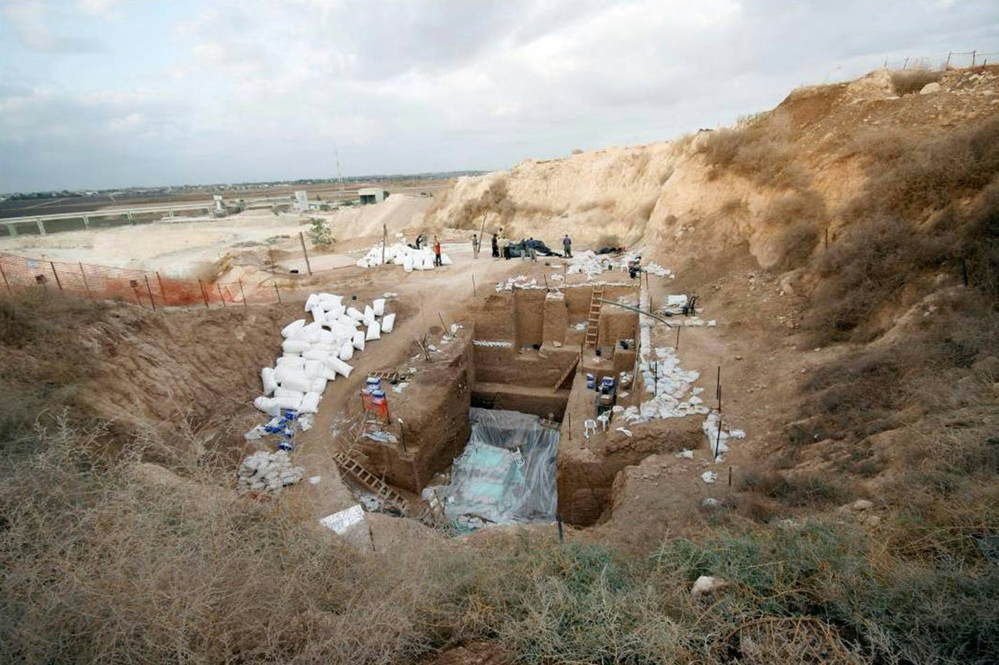 In dieser Ausgrabungsstelle wurde der bisher unbekannte Urmensch entdeckt