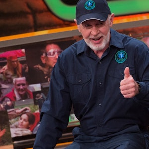 Dr Bob, Fanliebling des Dschungelcamp bei RTL, bei einer Show im Juli 2015.
