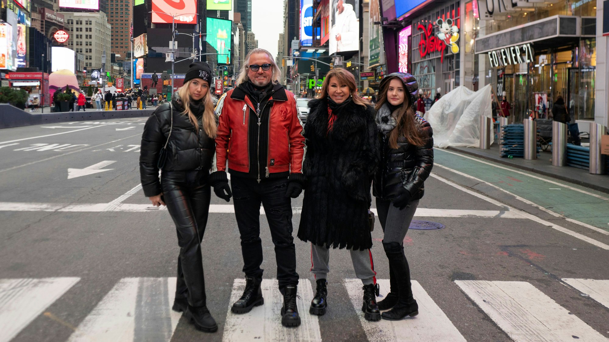 Familie Geiss in New York City