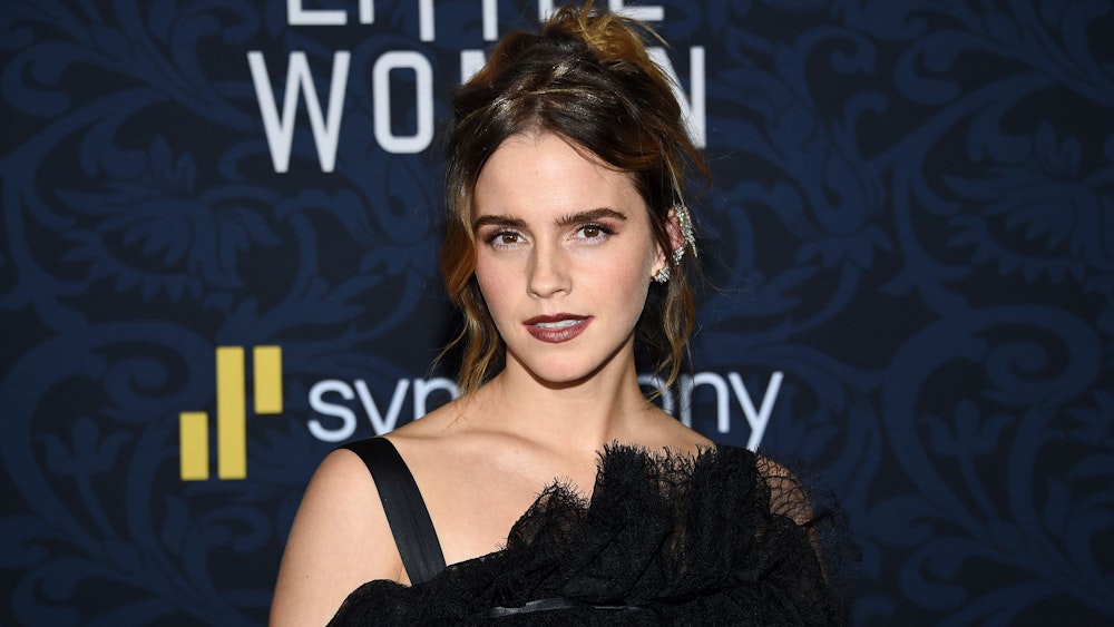Emma Watson, Schauspielerin aus Großbritannien, kommt zur Premiere von „Little Women“ im Museum of Modern Art.