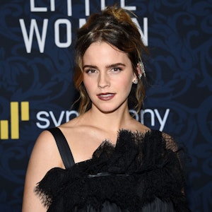 Emma Watson, Schauspielerin aus Großbritannien, kommt zur Premiere von „Little Women“ im Museum of Modern Art.