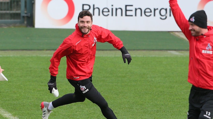 Jonas Hector im Training des 1. FC Köln