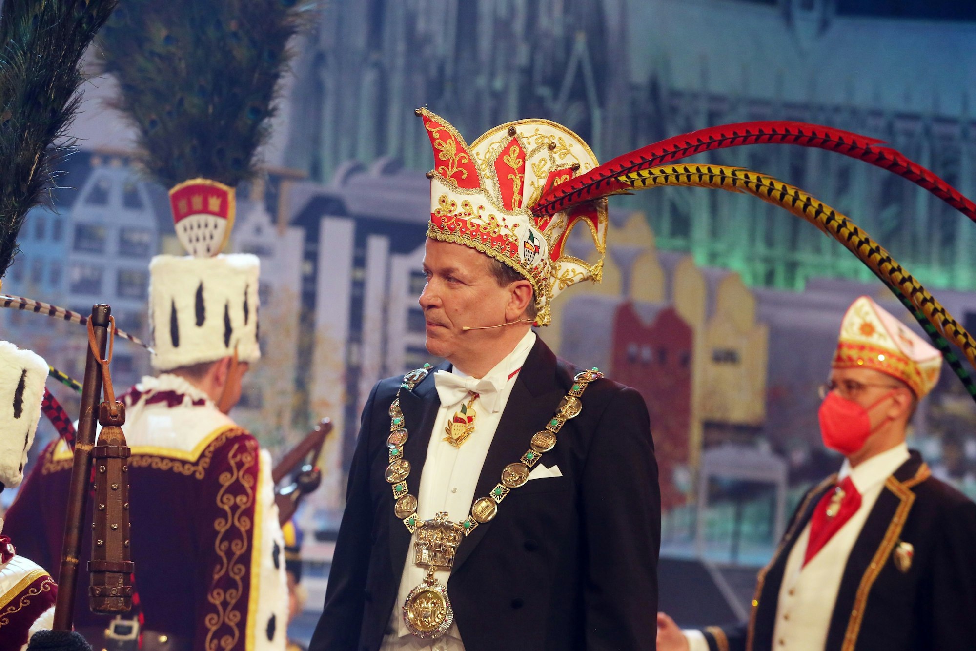 Kölner Karneval: Proklamation der Kölner Dreigestirne als TV-Produktion