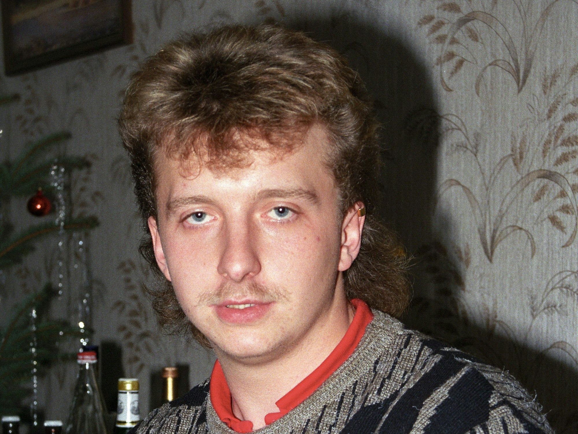 Ernst K. auf einem Foto von 1990