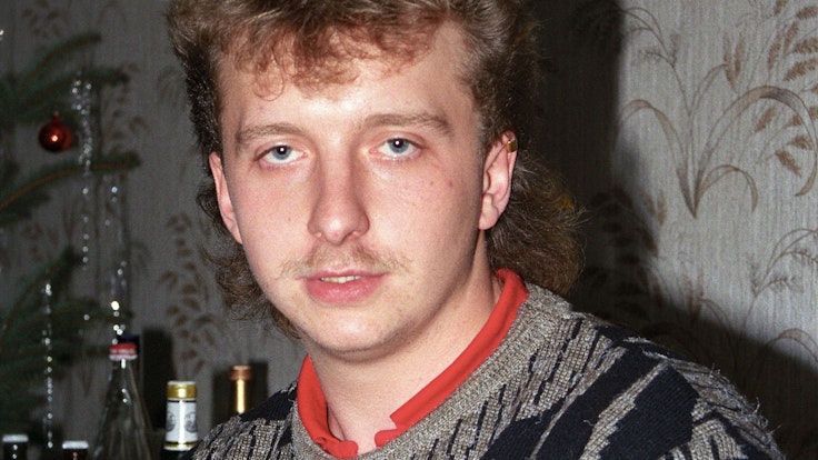 Ernst K. auf einem Foto von 1990