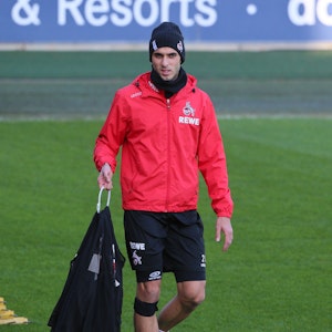 Ellyes Skhiri trainiert beim 1. FC Köln.