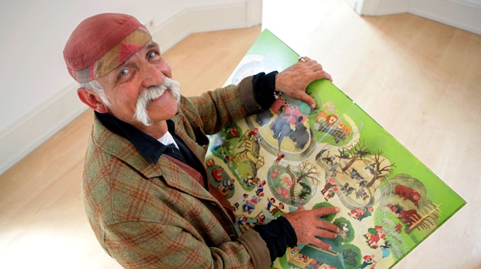 Ali Mitgutsch, der Erfinder der Wimmelbücher (hier ein Foto vom 9. Juni 2005), ist am 10. Januar 2022 gestorben.
