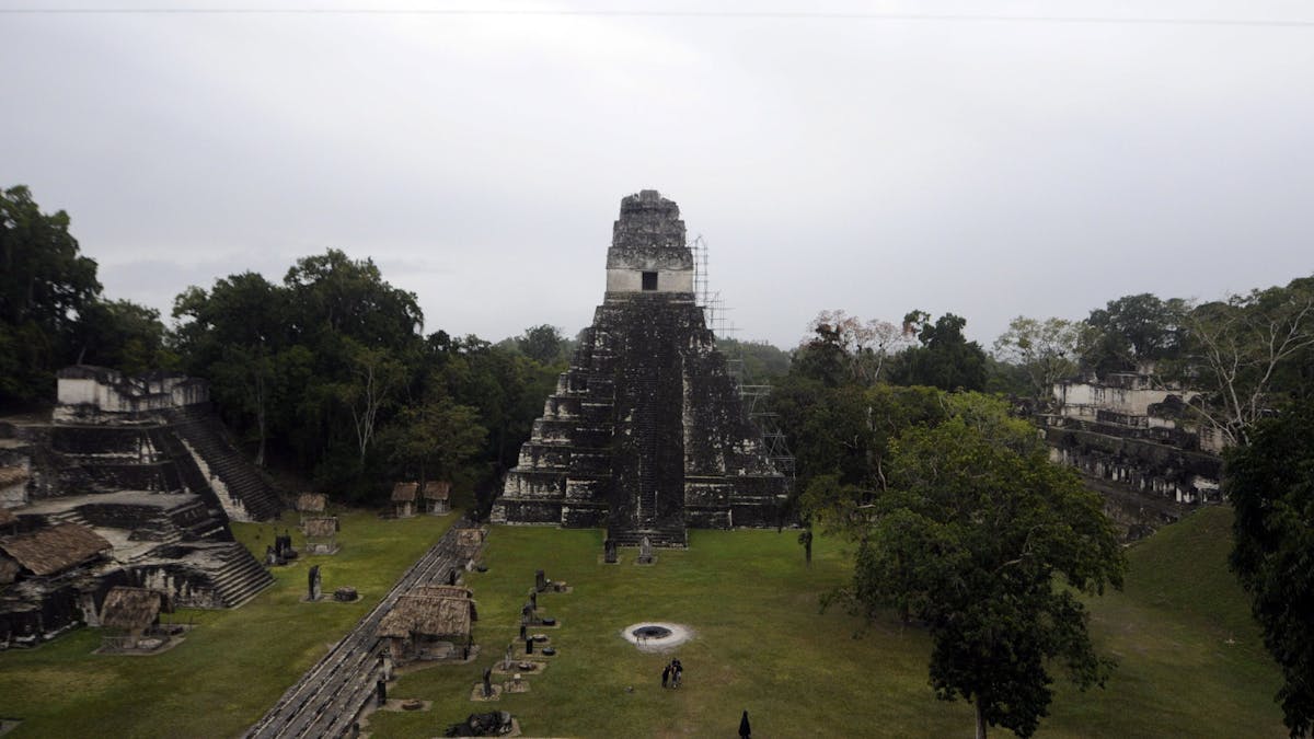 Symbolbild von 2011, das Maya-Ruinen im Tikal-Nationalpark in Guatemala zeigt.&nbsp;