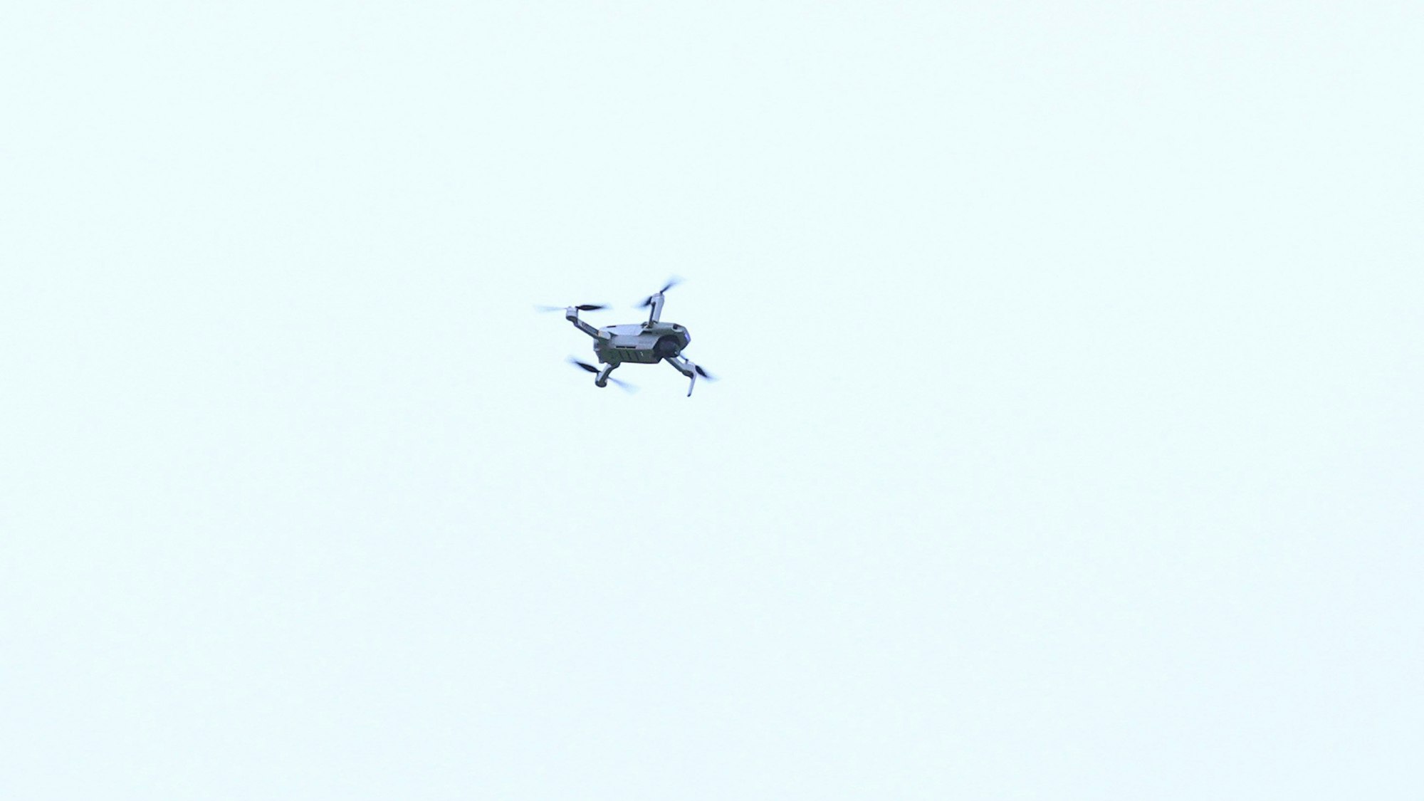Eine Drohne über dem Stadion des FC Brentford im Spiel gegen Wolverhampton