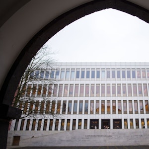 Das Justizzentrum Aachen mit dem Amts- und Landgericht.