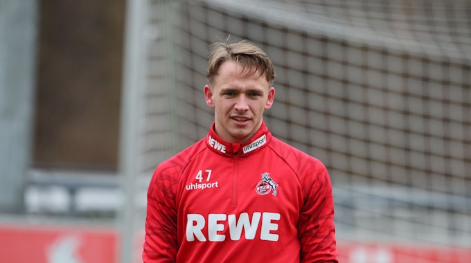 Mathias Olesen trainiert beim 1. FC Köln.