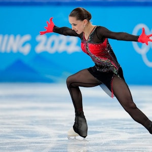 Eiskunstlauf-Talent Kamila Valieva.
