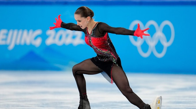 Eiskunstlauf-Talent Kamila Valieva.