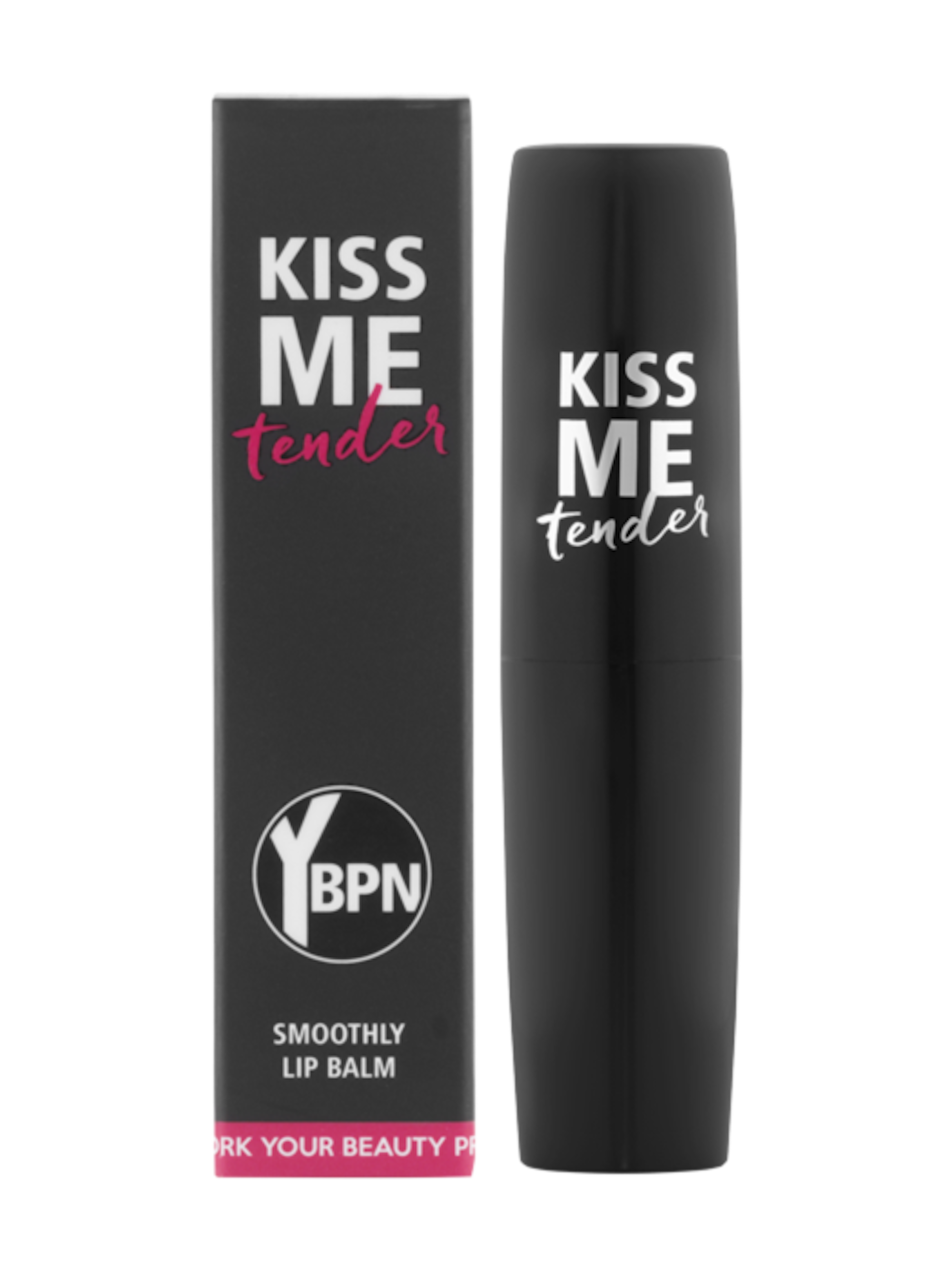 Der „Kiss me tender“-Lippenstift vor einem weißen Hintergrund.