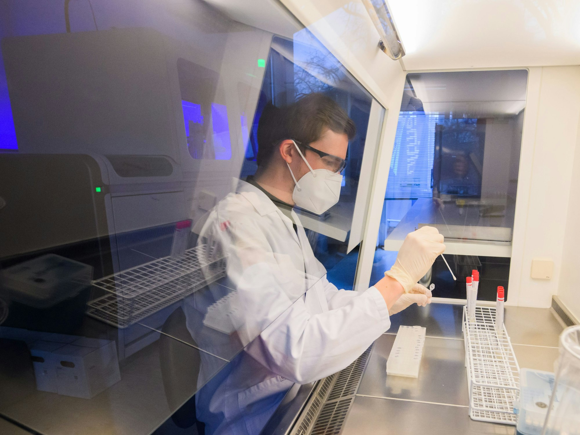 Die durch Labore ausgewerteten PCR-Tests gelten als zuverlässigste Quelle.