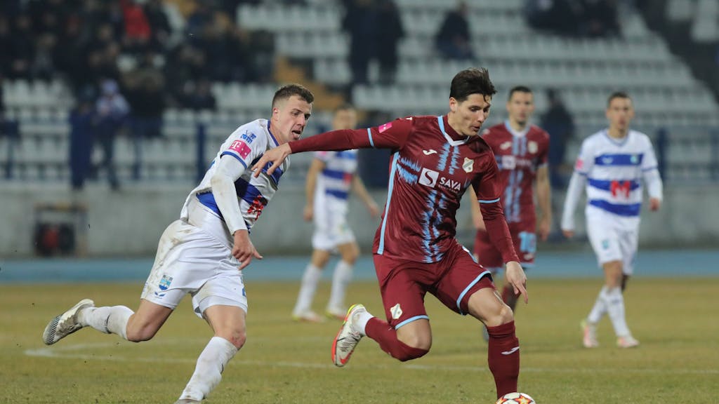 Sava Cestic im Spiel gegen NK Osijek