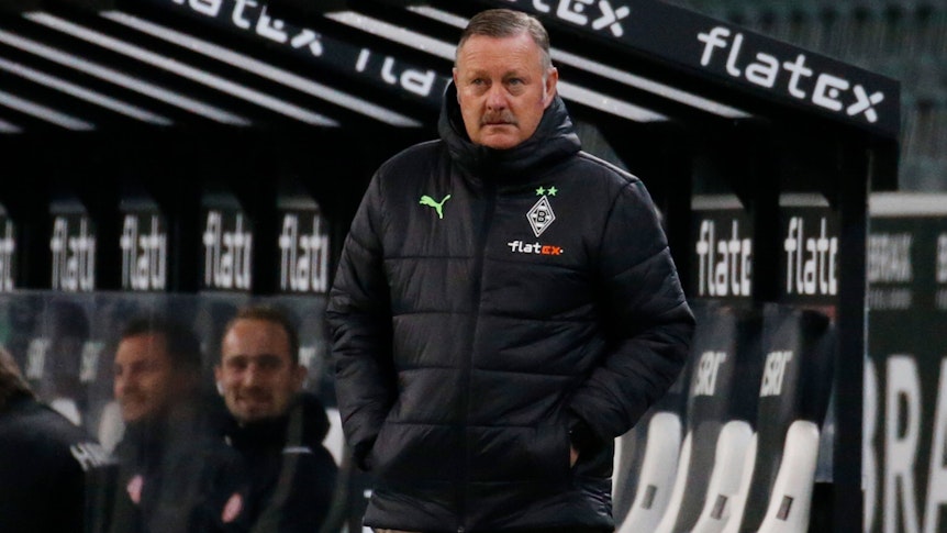 Roland Virkus, hier am 5. November 2021 bei einem U23-Spiel im Borussia-Park, wird Nachfolger von Max Eberl als Sportdirektor.
