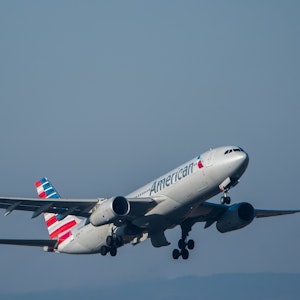 Hier ein undatiertes Foto einer American-Airlines-Maschine. Der Vorfall ereignete sich auf dem Flug von Los Angeles nach Washington.