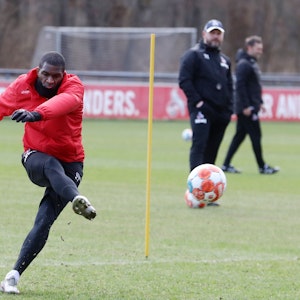 Anthony Modeste trainiert beim 1. FC Köln.