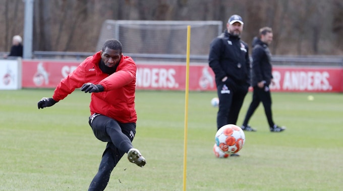Anthony Modeste trainiert beim 1. FC Köln.