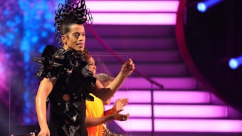 Jorge Gonzalez, Juror, während der 8. Show der 14. Staffel der RTL Tanzshow "Let's Dance".