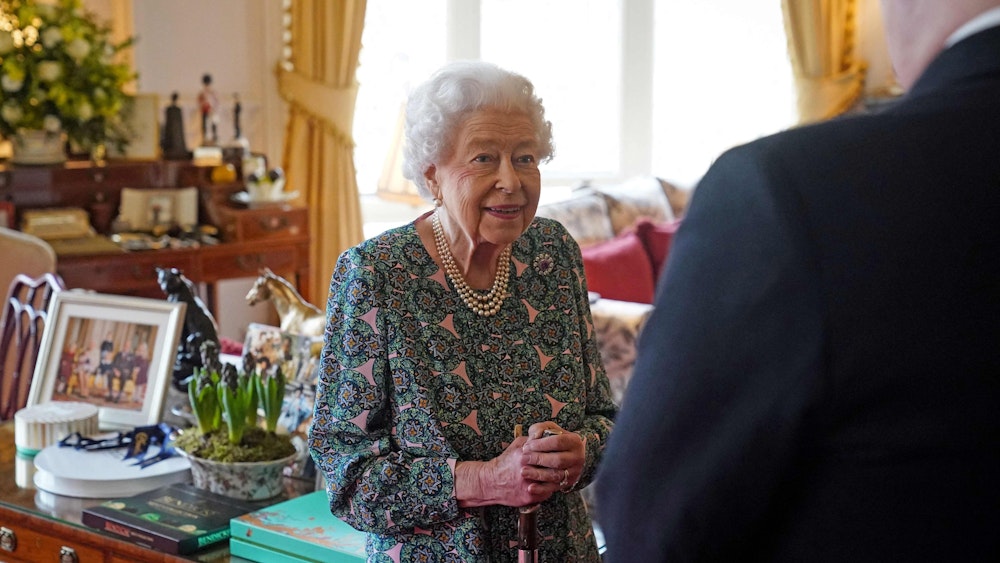 Queen Elizabeth II. (hier am 16. Februar) hat Corona.