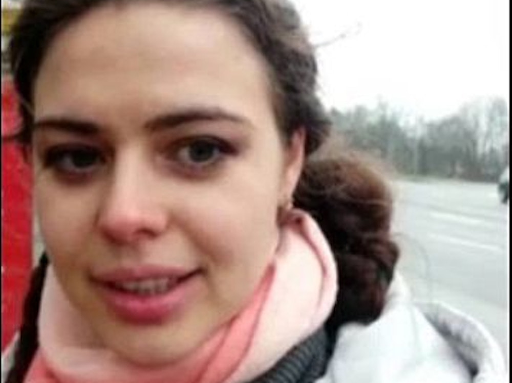 Diese Aufnahme der vermissten Ekaterina entstand noch am Tag ihres Verschwindens, am 04. Februar 2022. Seitdem fehlt von ihr jede Spur.