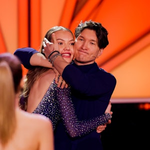 Cheyenne Ochsenknecht und Evgeny Vinokurov am 4. März in der RTL-Tanzshow „Let's Dance“ im Coloneum. Auf Instagram richtete der Profitänzer berührende Worte an Cheyenne.