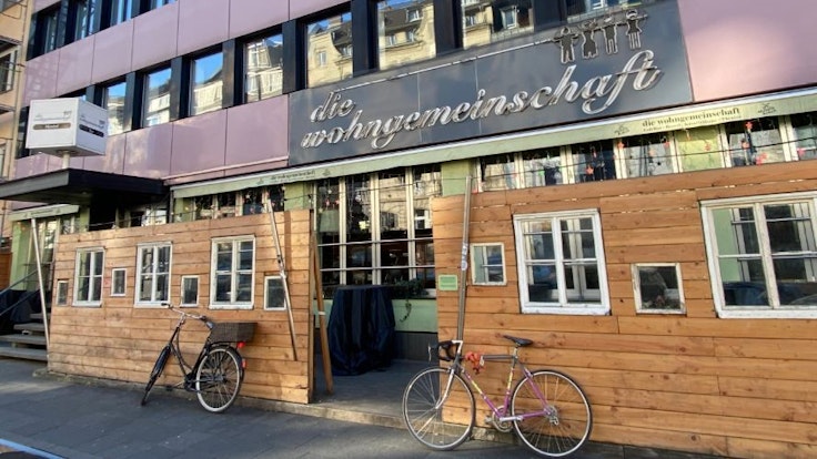 Die Wohngemeinschaft an der Aachener Straße in Köln.