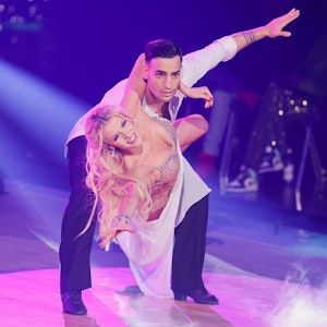 Timur Ülker und Patricija Ionel tanzen in der RTL-Tanzshow „Let’s Dance“.