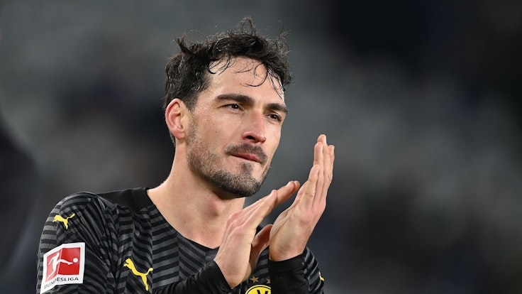 Footballer Mats Hummels in November 2021 at the Volkswagen Arena in Wolfsburg.  On a dating show 