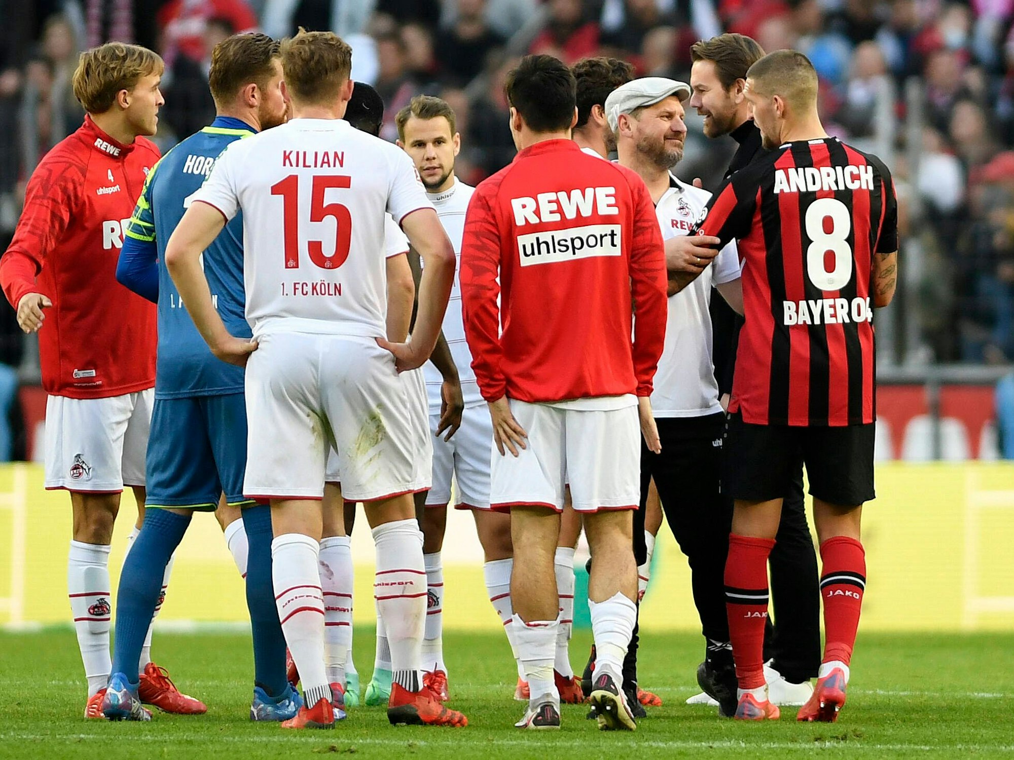 Der 1. FC Köln und Bayer Leverkusen teilten im Hinspiel die Punkte.